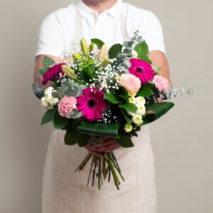 Hand-tied Pinks and Whites
